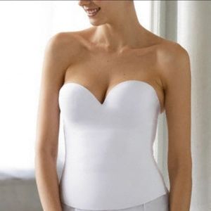Seamless smooth bustier